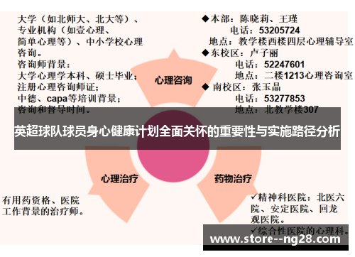 英超球队球员身心健康计划全面关怀的重要性与实施路径分析